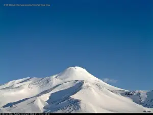 Avachinsky Volcano (view from the Avachinsky Pass)
