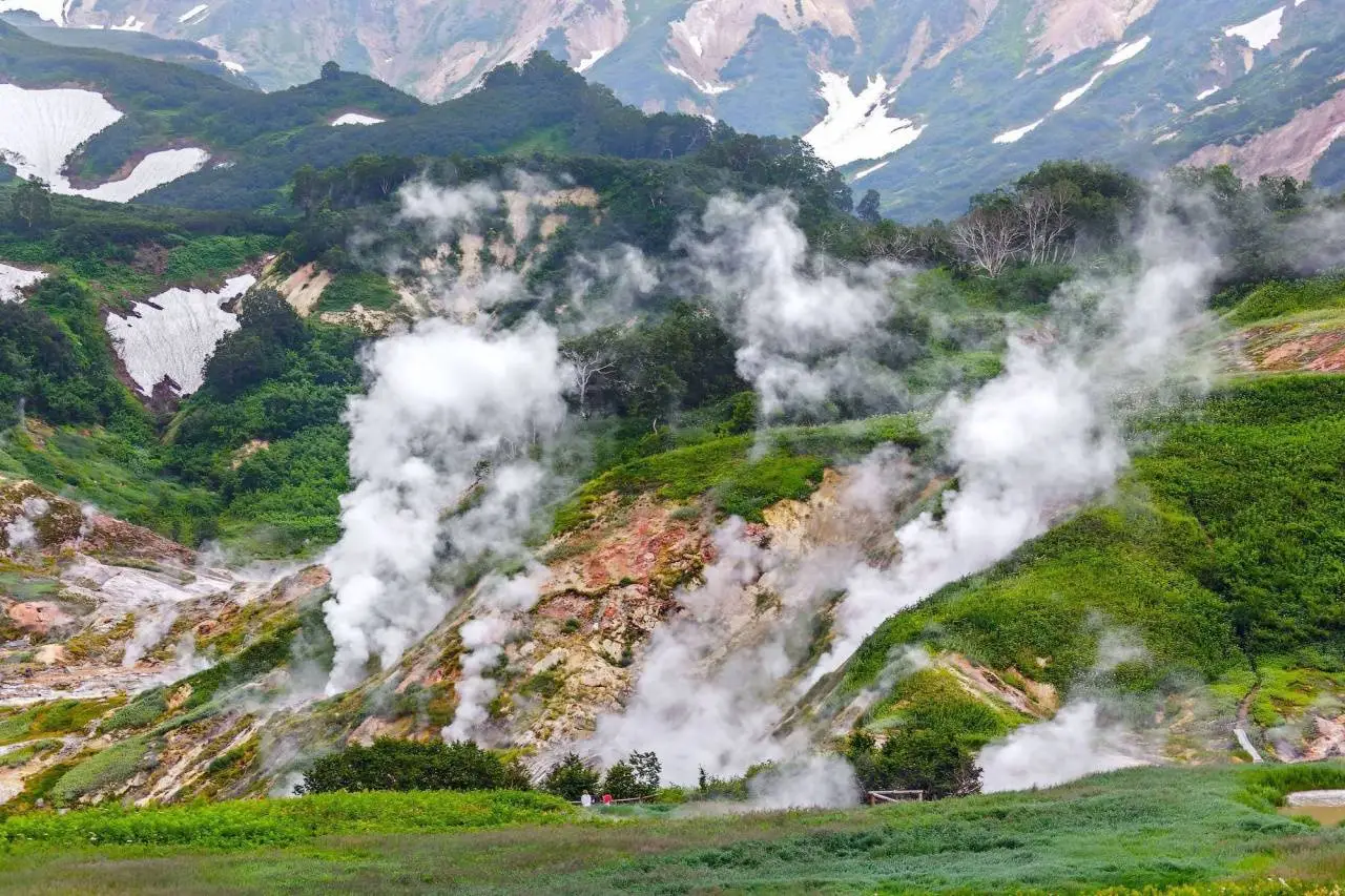 Valley of Geysers in Kamchatka